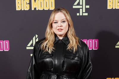Nicola Coughlan wows in black leather ensemble at Big Mood screening