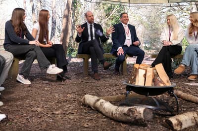 ‘Forearmed is forewarned’ William tells students learning life skills