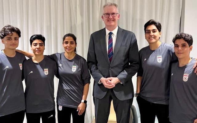 Five Iranian women's football players granted visas in Australia