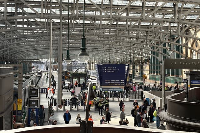 Glasgow Central station partially reopens after fire ravaged nearby building