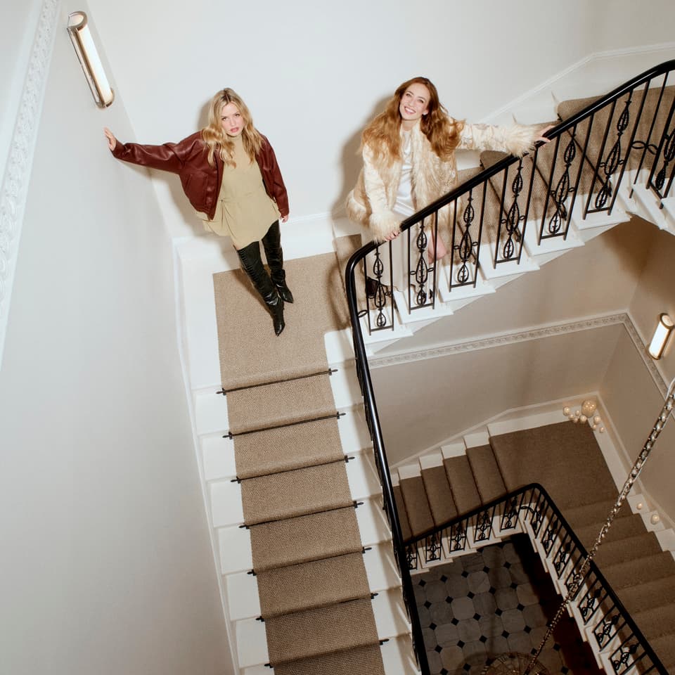 Georgia May Jagger and Lizzy Jagger