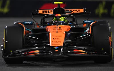 Norris sets pace in practice as Verstappen second-best at Yas Marina