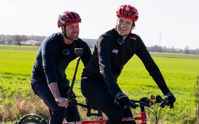 Greg James raises over £2.2m on Day 7 of Comic Relief bike challenge