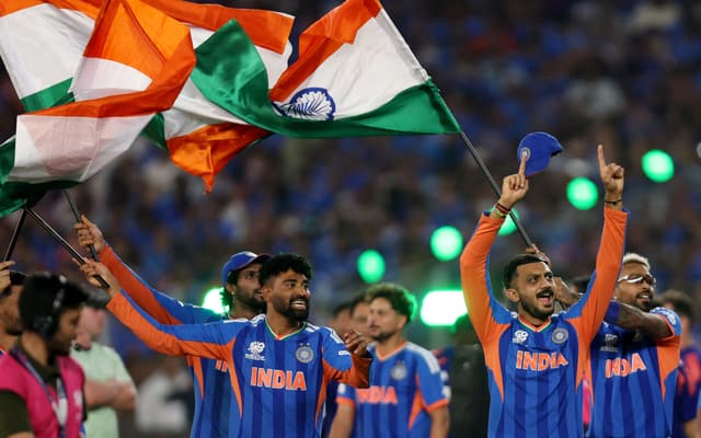 India trounce New Zealand to retain T20 World Cup title