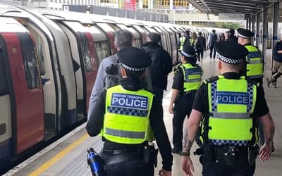 Hundreds arrested in police blitz on robbers targeting London trains