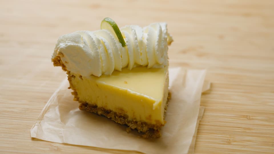 Key lime pie