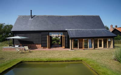 Restored barn and 'monastic' lair shortlisted for House of the Year