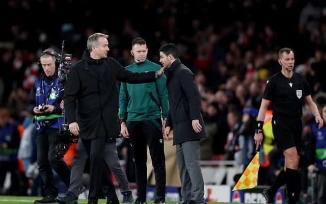 Kasper Hjulmand makes Arsenal claim after Champions League defeat