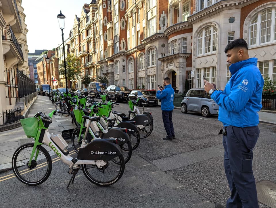 1,000 e-bikes seized by London council in crackdown on cycles dumped near Harrods