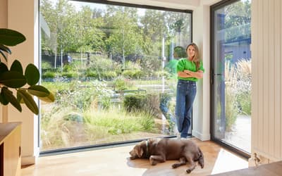 Inside garden designer Lucy Willcox's verdant bungalow  renovation