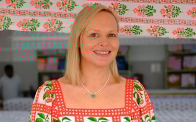 Inside fashion designer Molly Russell's riotously vibrant Hackney home