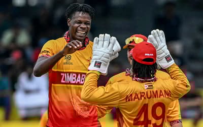 Australia crash to defeat against Zimbabwe at T20 World Cup