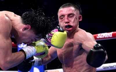 Figueroa stops Ball in brutal finish to claim WBA featherweight title