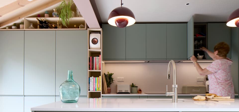 North London pastel home