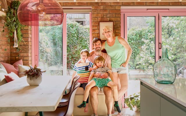 Turning a rundown north London house into a pink palace helped me heal