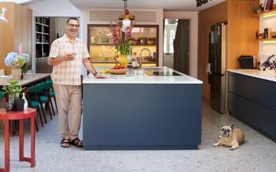 Inside Palestinian chef and author Sami Tamimi's west London kitchen