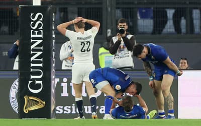 England sink to new Six Nations low with dramatic Italy defeat