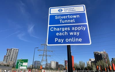 Inflation-busting London tunnel tolls and C-charge rises until 2030