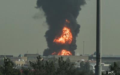 London flights chaos as Dubai drone attack sparks airport shutdown 