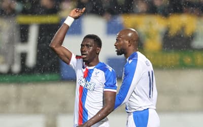 Crystal Palace edge nine-man Larnaca to keep European dream alive