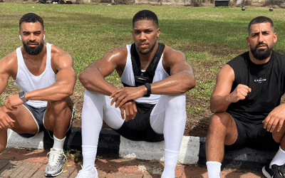 Anthony Joshua pays respects to friends killed in Nigeria car crash 